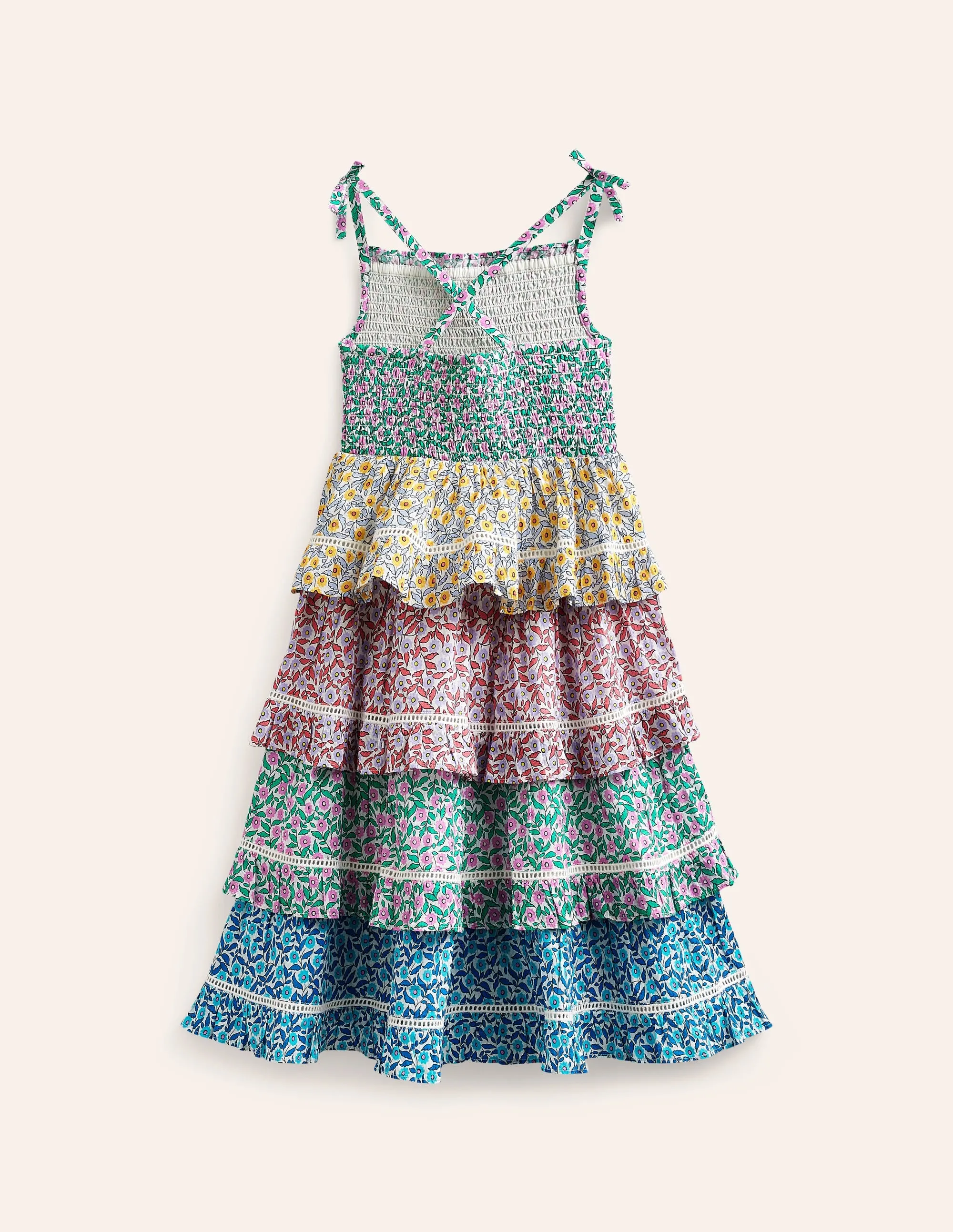 Tiered Hotchpotch Sundress-Hotchpotch floral